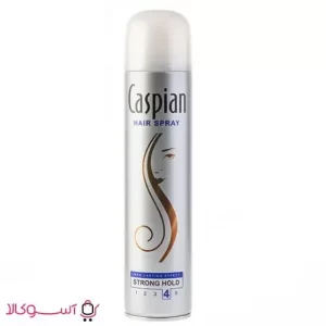 اسپری حالت دهنده مو کاسپين مدل hair spray glossy حجم 250 ميل