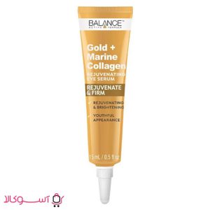 کرم دور چشم بالانس مدل gold collagen حجم 15 ميل