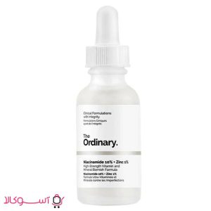 سرم پوست اوردينری مدل 1% niacinamide 10% + zinc حجم 30 ميل